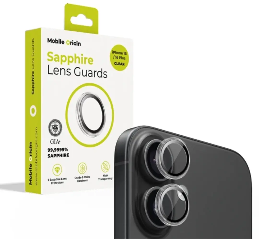 Mobile Origin Saffieren Lensbeschermers iPhone 16/16 Plus