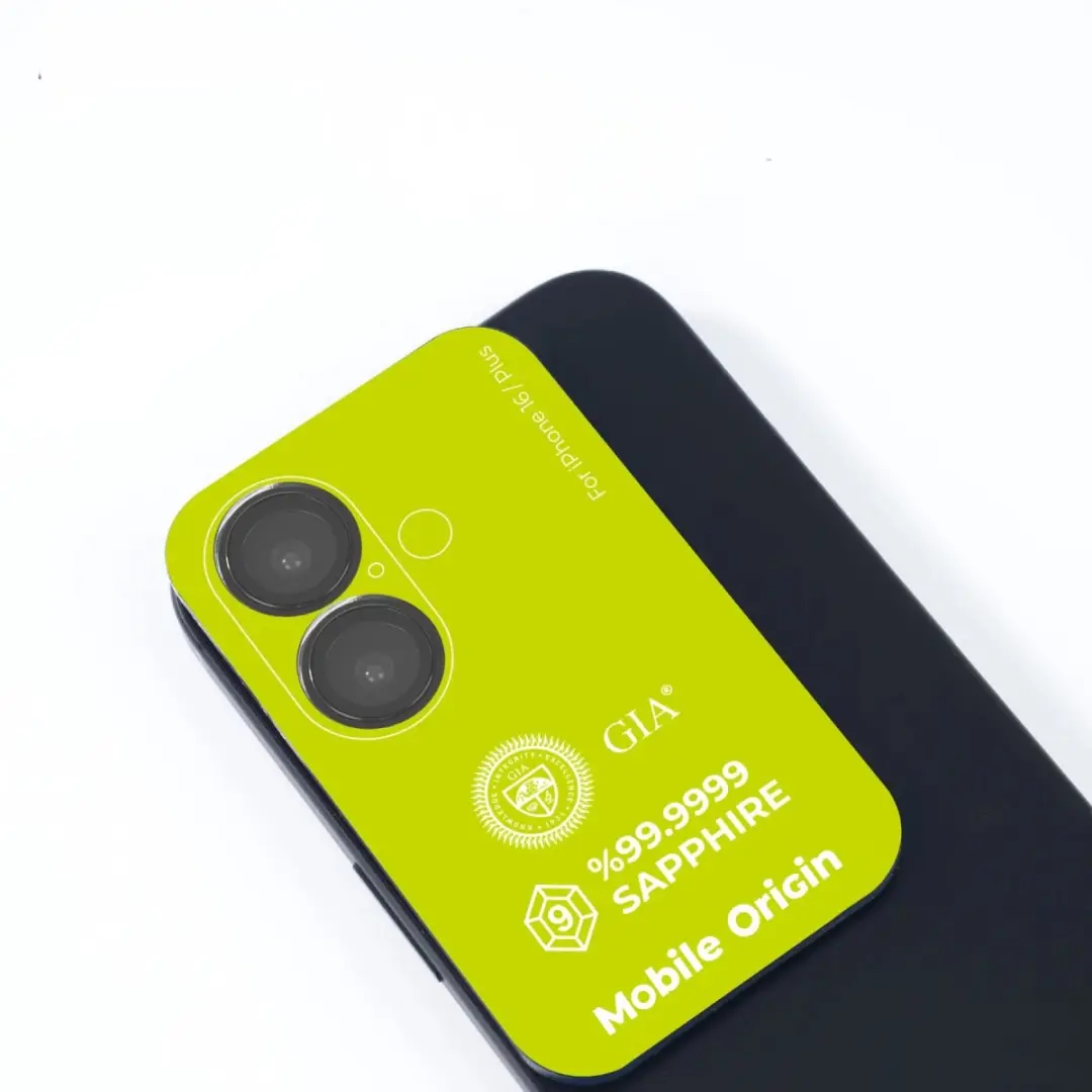 Mobile Origin Saffieren Lensbeschermers iPhone 16/16 Plus - Zwart