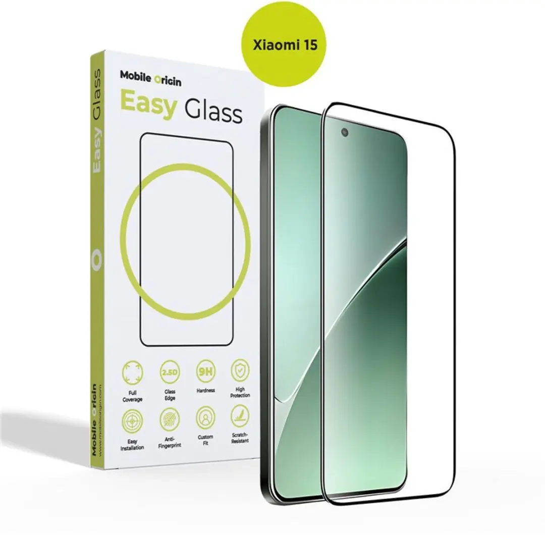 Mobile Origin Easyglass Xiaomi 15 Universeel Hoesje