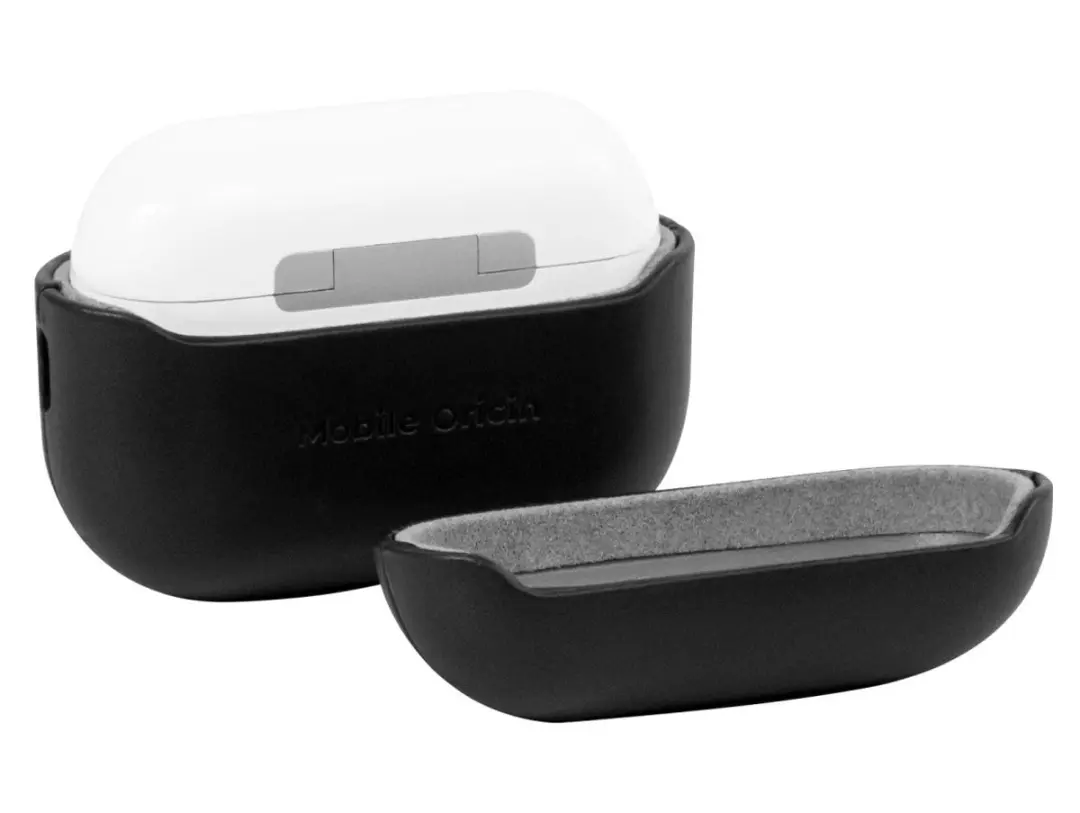 Mobile Origin Leren Hoesje AirPods Pro 2 - Transparent