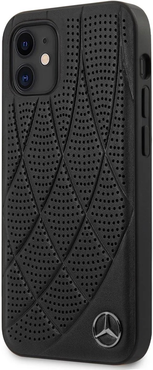 Mercedes-Benz iPhone 12 Mini Hard Case 3700740484074 - Zwart