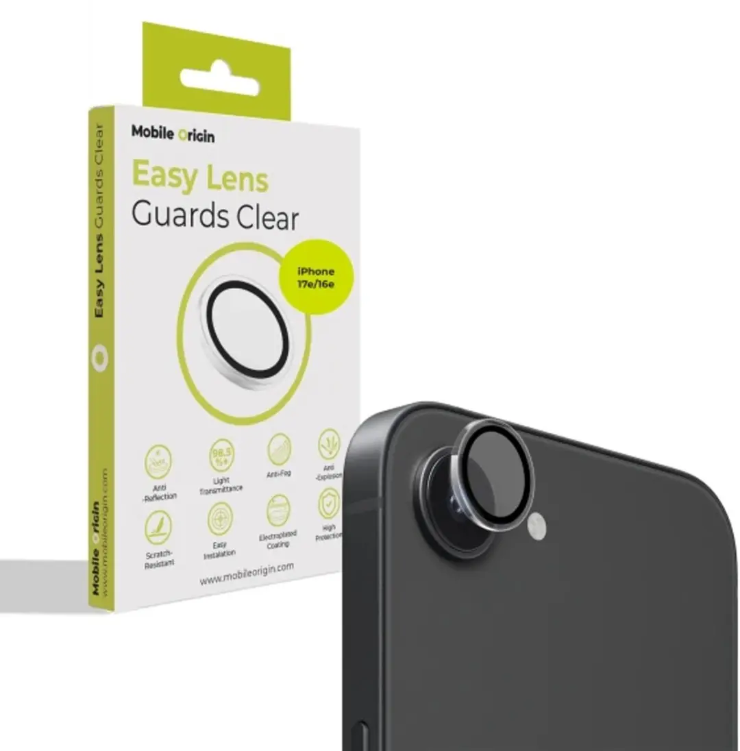 Mobile Origin Easy Lensbeschermers Transparant