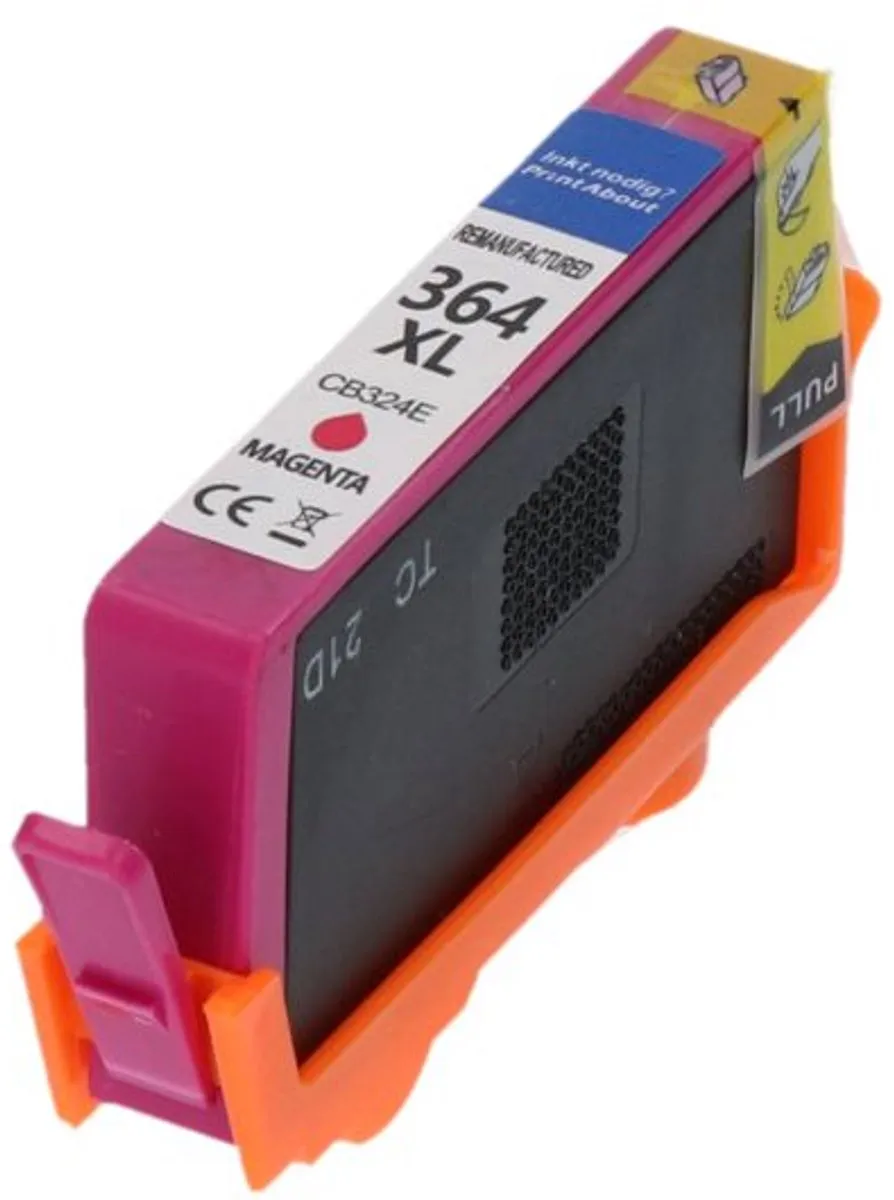 PrintAbout Huismerk HP 364 CB319EE-PA Inktcartridge - Magenta
