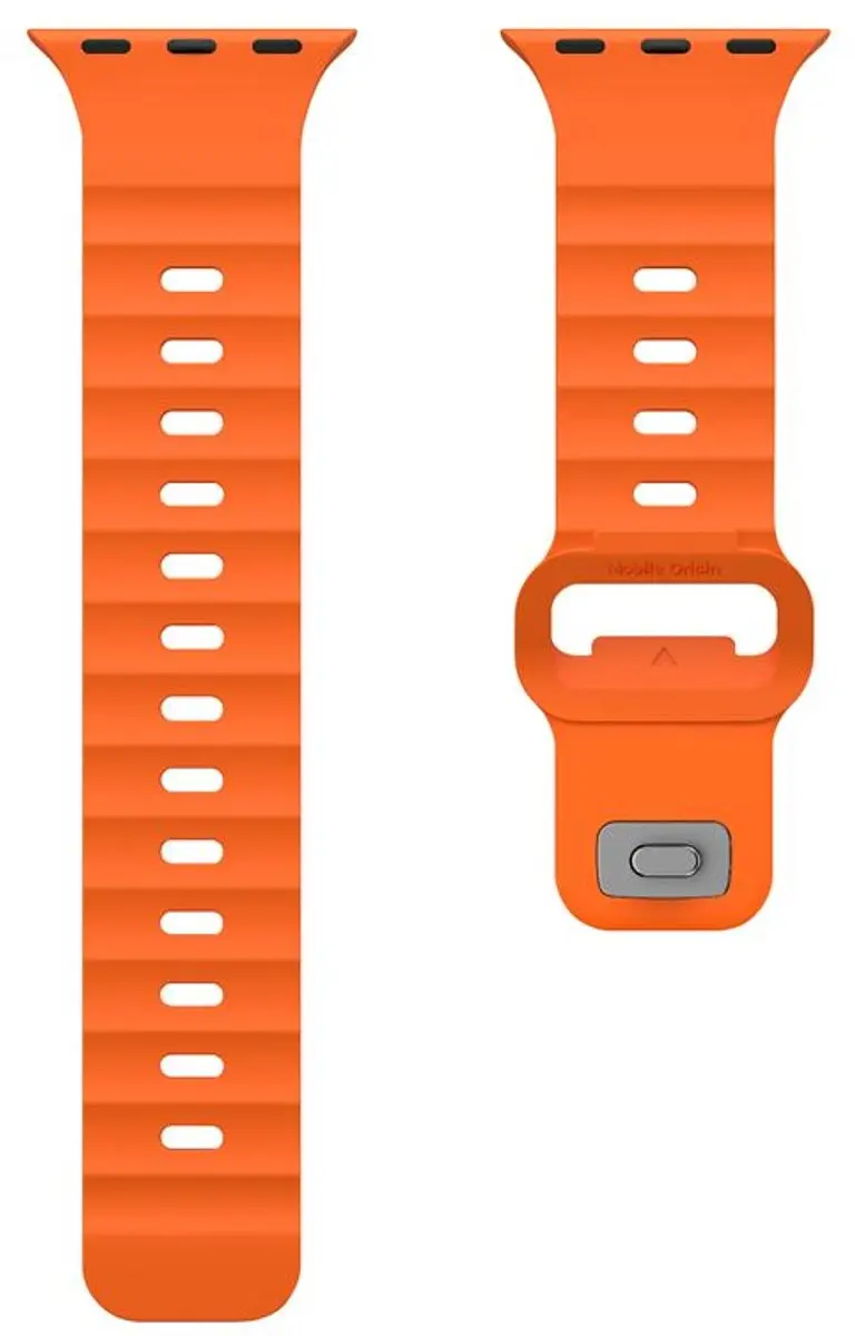 Mobile Origin Strap III - Apple Watch - Oranje - Universeel