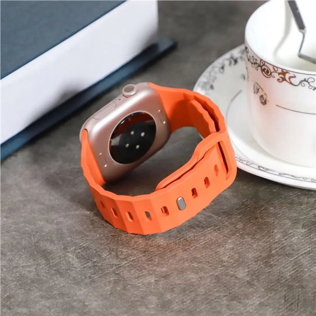 Mobile Origin Strap III - Apple Watch - Oranje - Universeel
