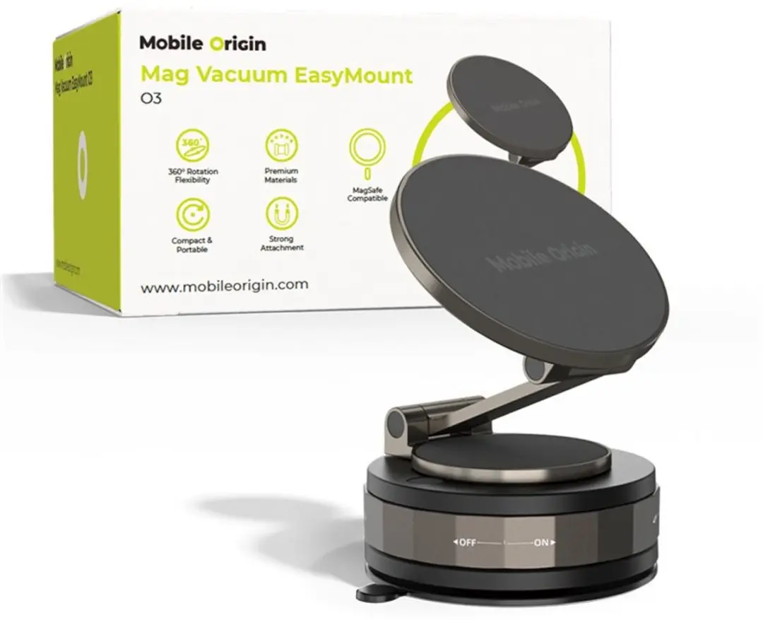 Mobile Origin MagSafe Vacuum EasyMount O3