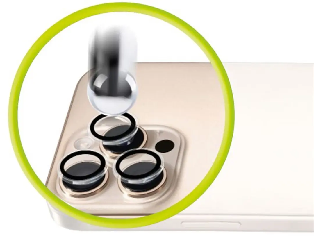 Mobile Origin Easy Lens Guards - iPhone Air - Zilver