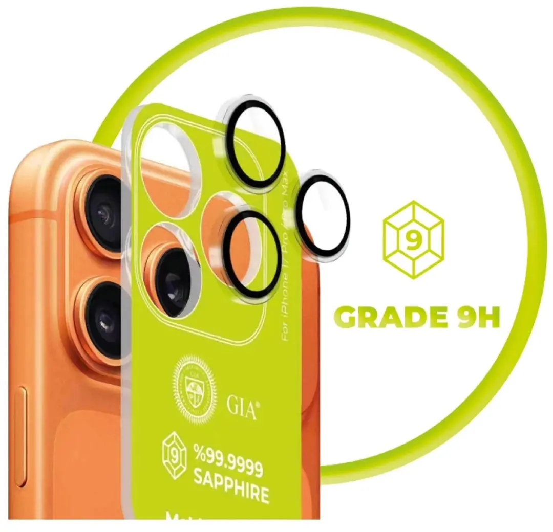 Mobile Origin Saffieren Lensbeschermers - iPhone 17 Pro/Max - Transparant