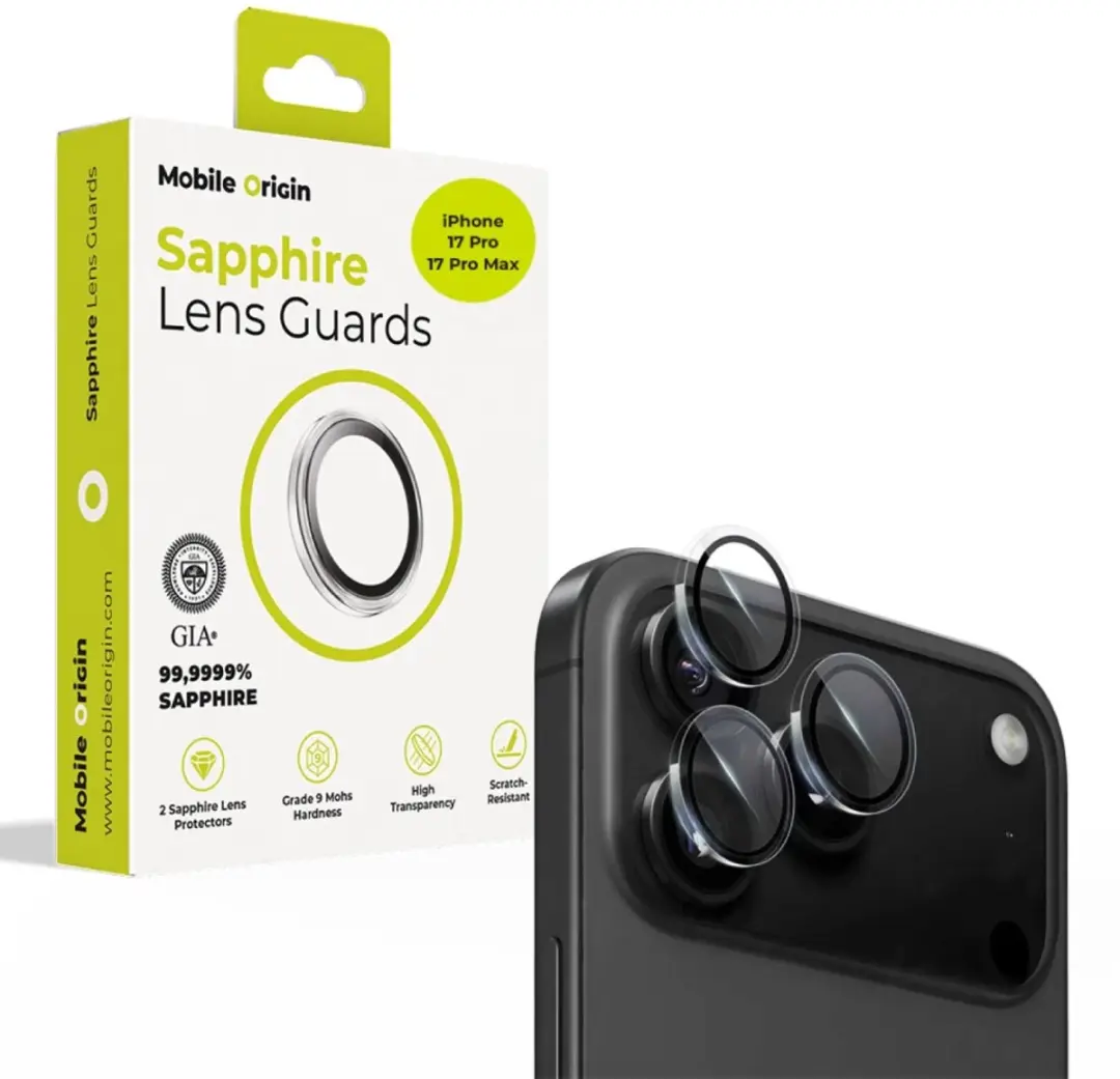 Mobile Origin Saffieren Lensbeschermers