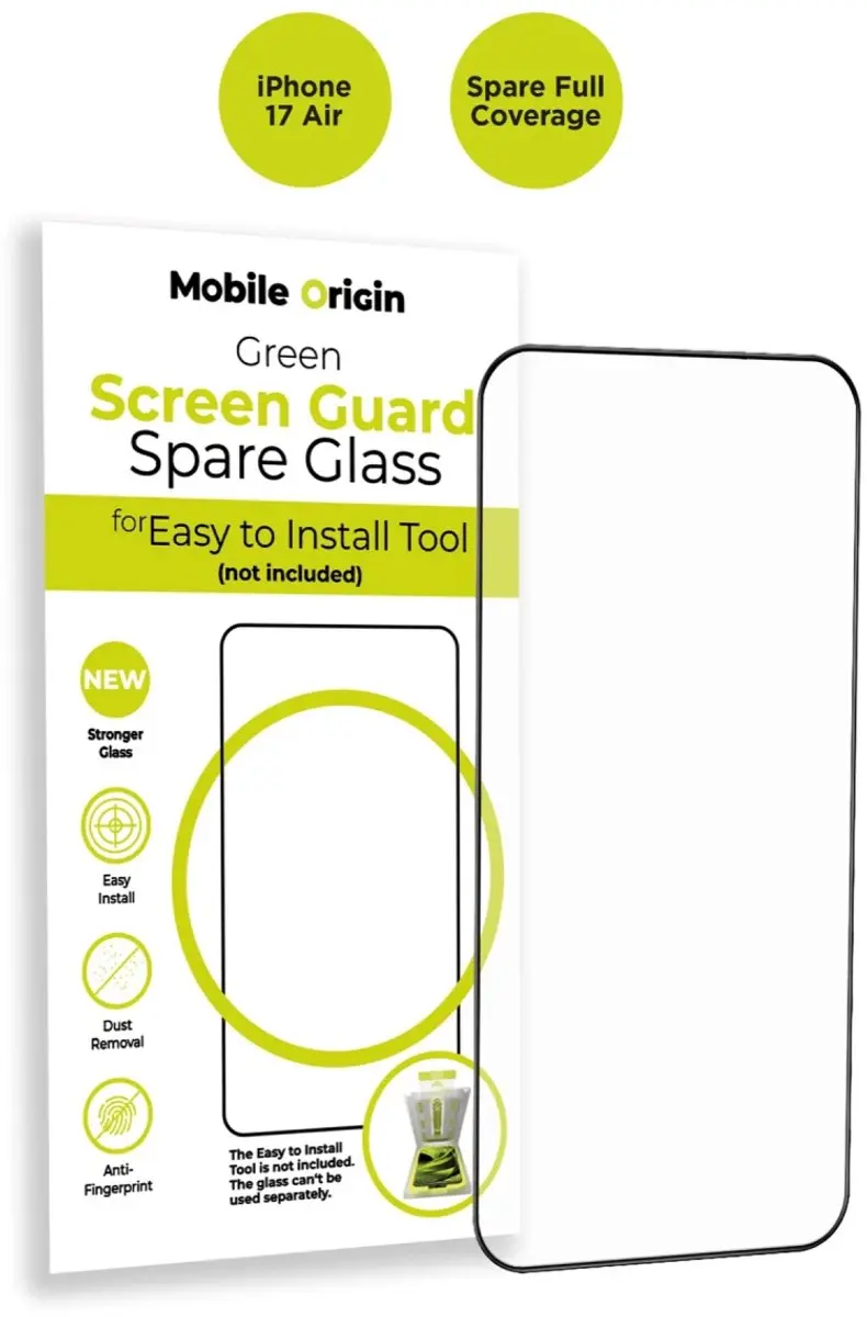 Mobile Origin Schermbeschermer iPhone Air - Transparent