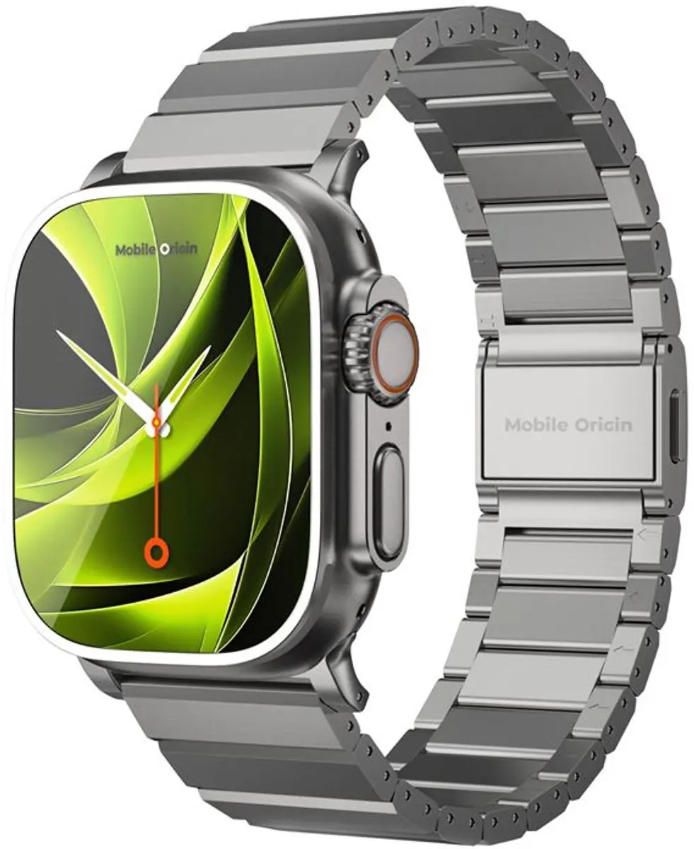 Mobile Origin Titanium Band Modena - Apple Watch Ultra 49mm - Transparent