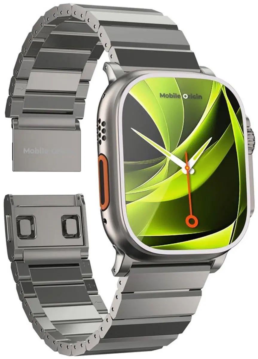 Mobile Origin Titanium Band Modena - Apple Watch Ultra 49mm - Transparent