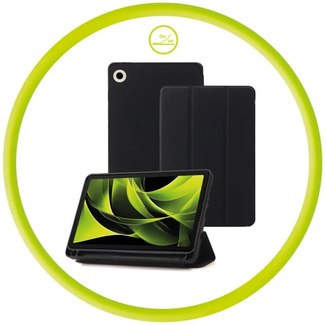 Mobile Origin Easy Tablet Full Case - Samsung Galaxy Tab A9 8.7" - Zwart
