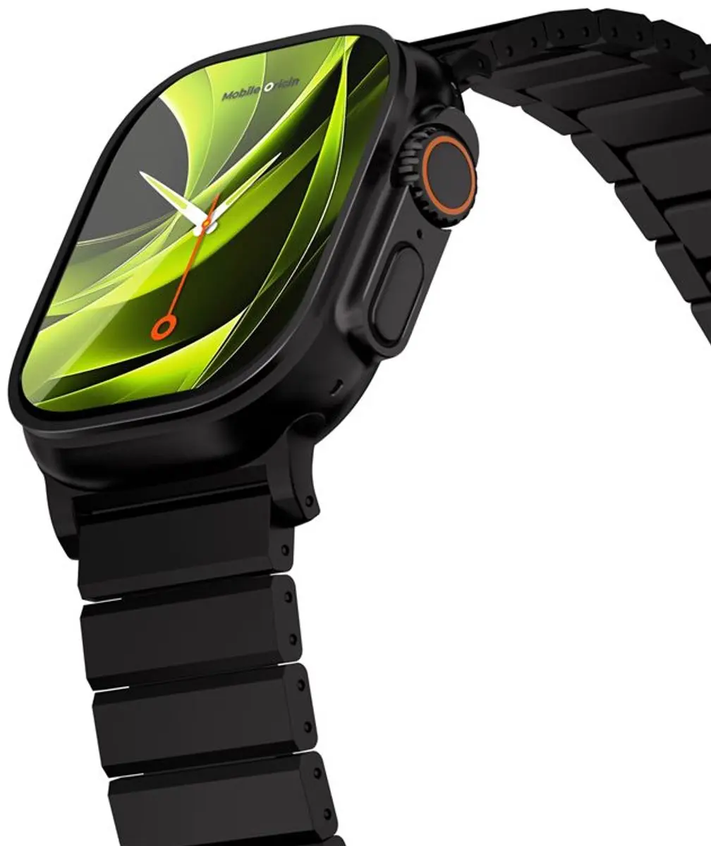 Mobile Origin Titanium Band Modena - Apple Watch Ultra 49mm - Zwart