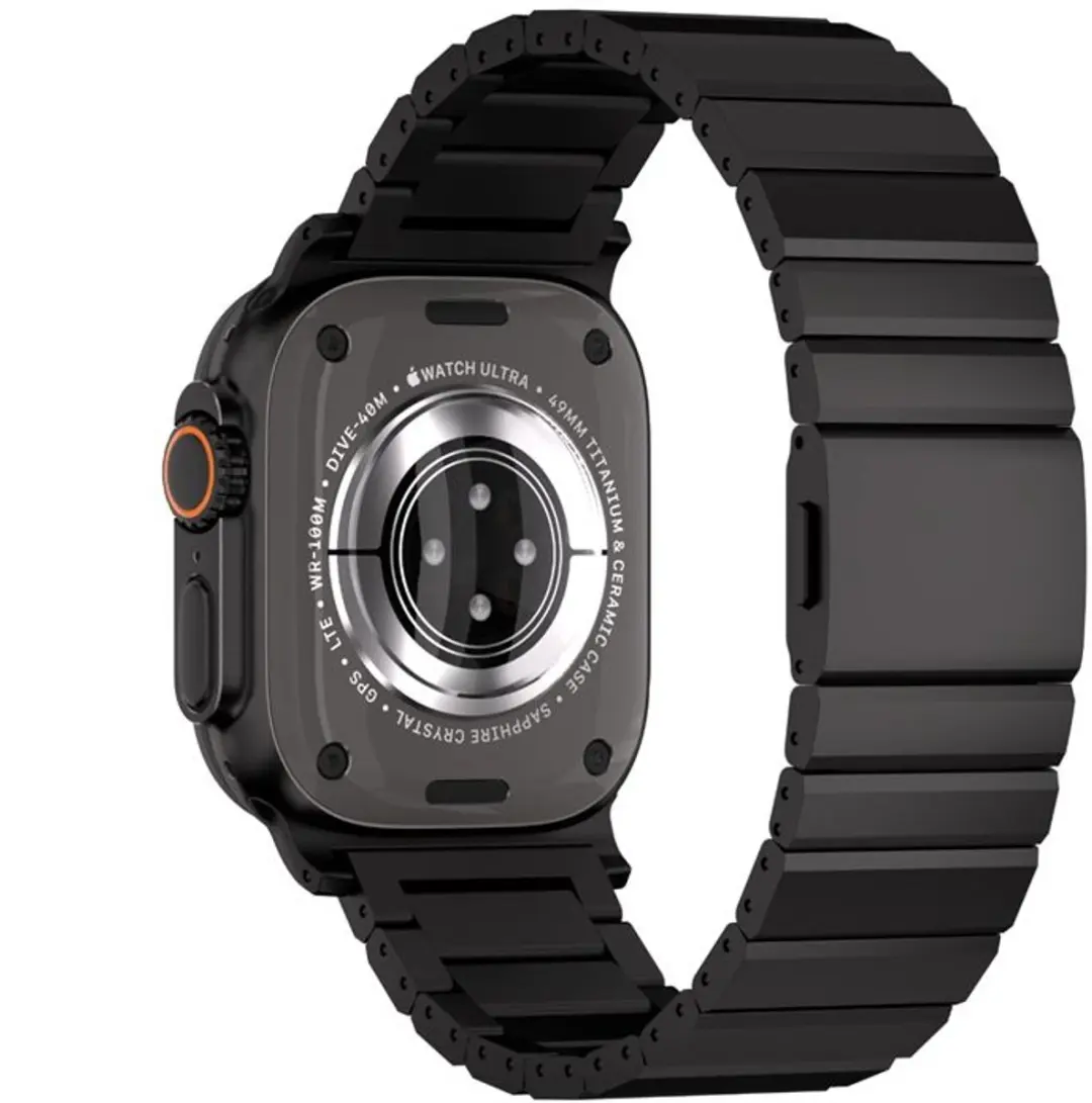 Mobile Origin Titanium Band Modena - Apple Watch Ultra 49mm - Zwart