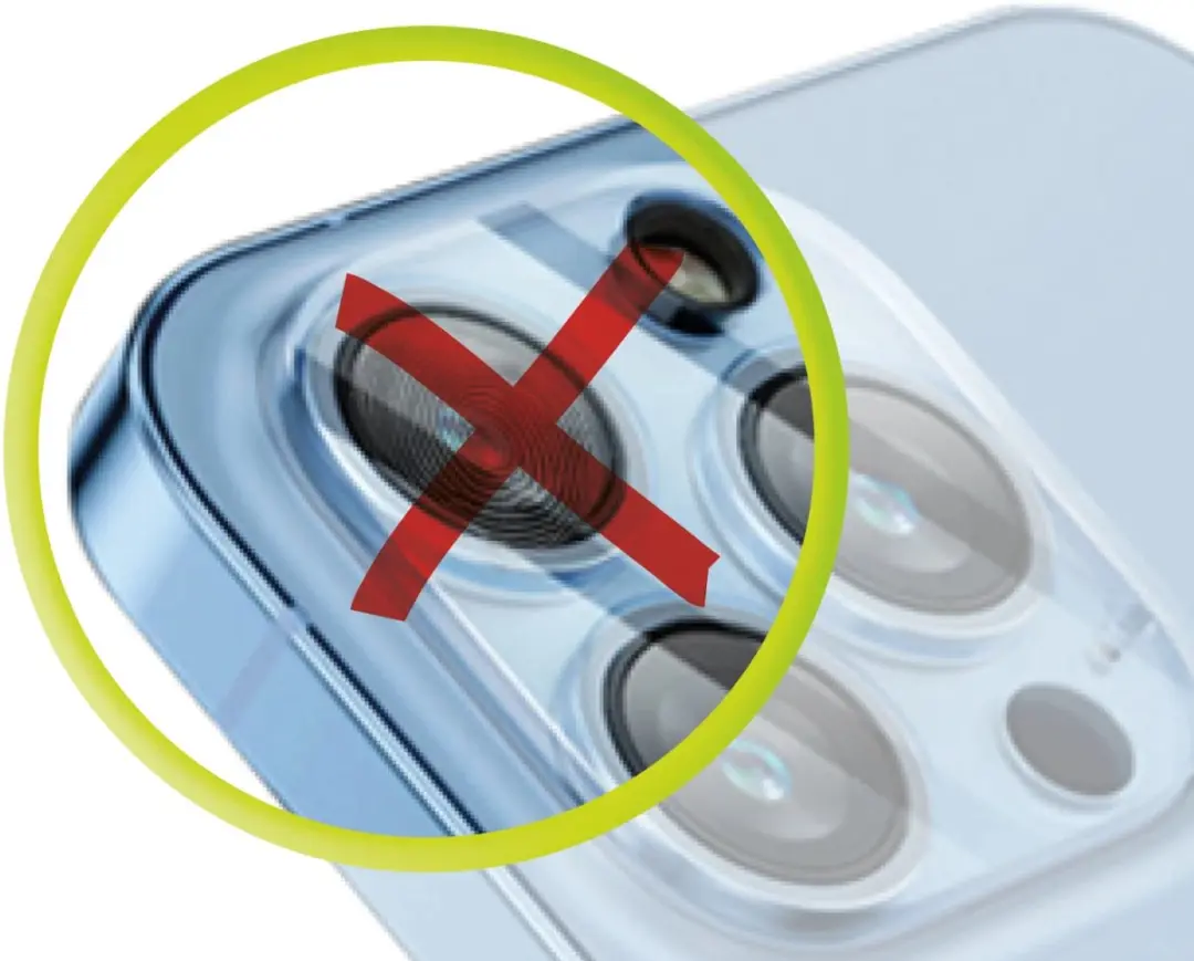 Mobile Origin Easy Lens Full Cover Transparant