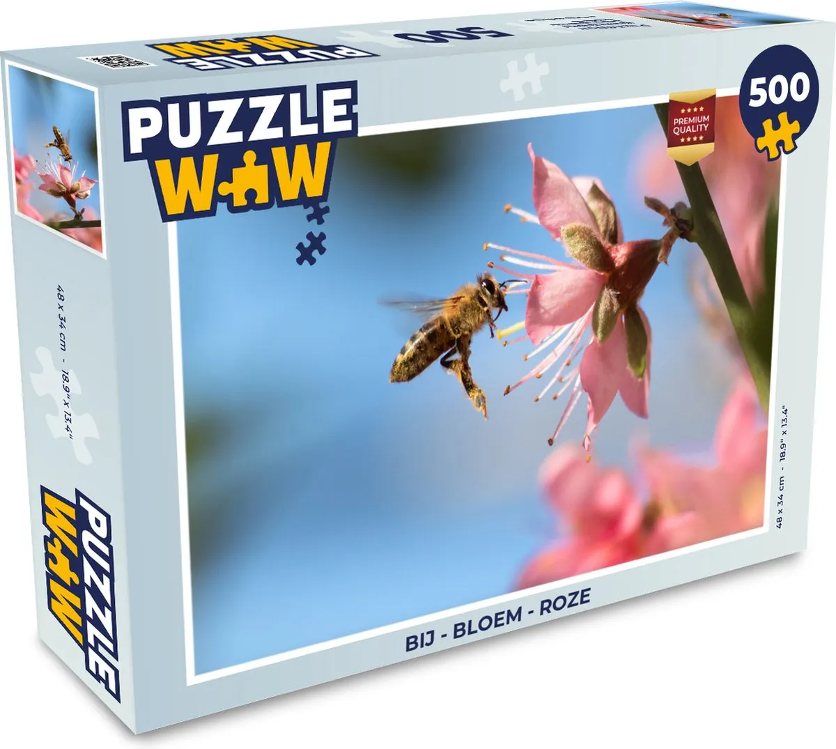 PuzzleWow Bloem Legpuzzel 500 Stuks