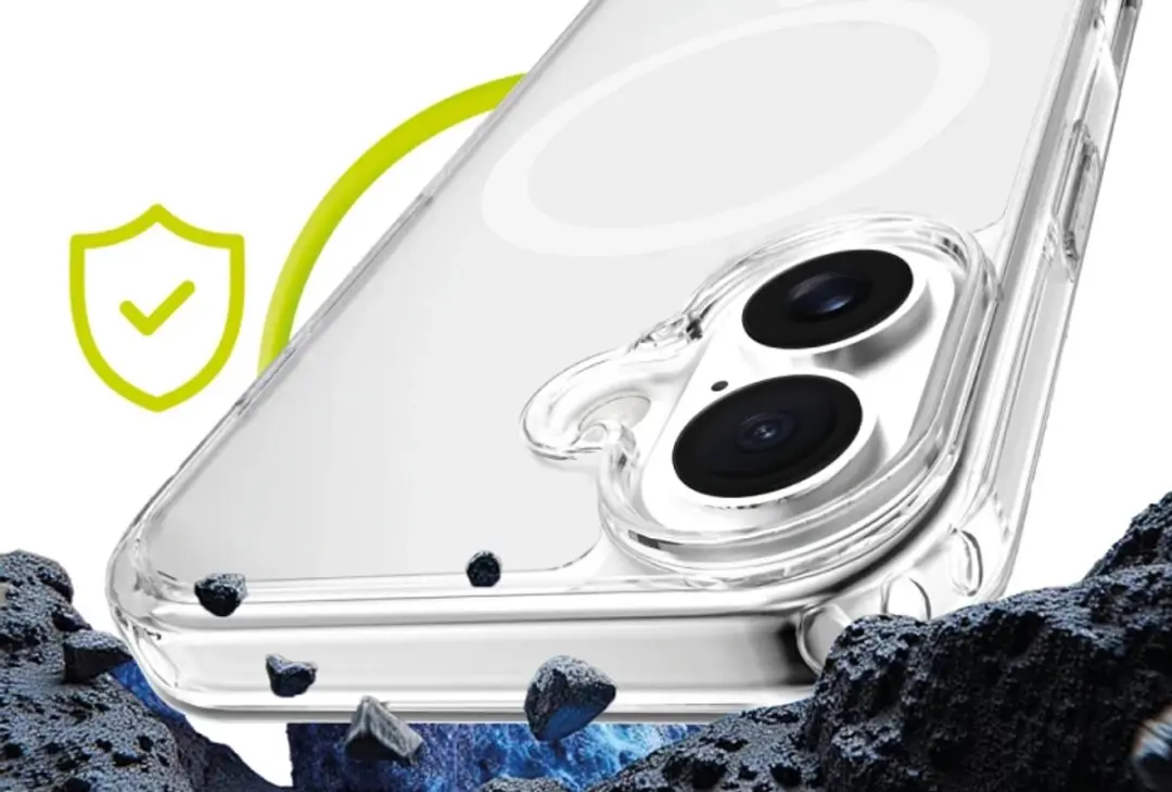 Mobile Origin Hybrid MagSafe Hoesje 8594215996286 - Transparant