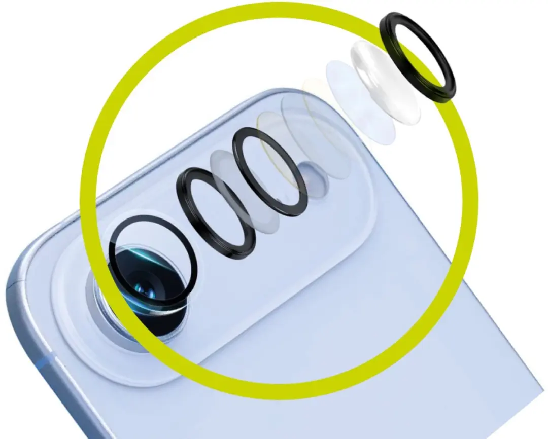 Mobile Origin Easy Lens Guards - iPhone Air - Transparant