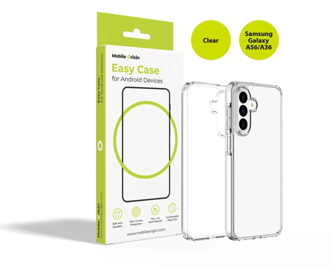 Mobile Origin Easy Case Transparant