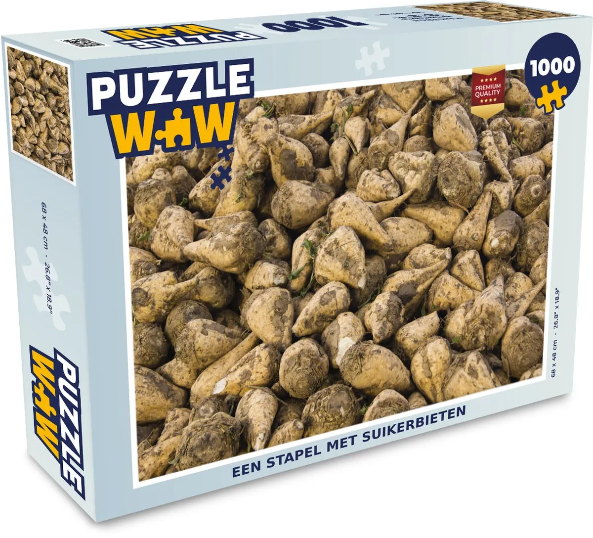 PuzzleWow Legpuzzel 1000 Stuks Multicolor