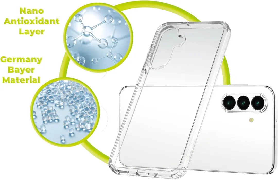 Mobile Origin Easy Case Transparant - Samsung Galaxy A17 - 1 Pasje