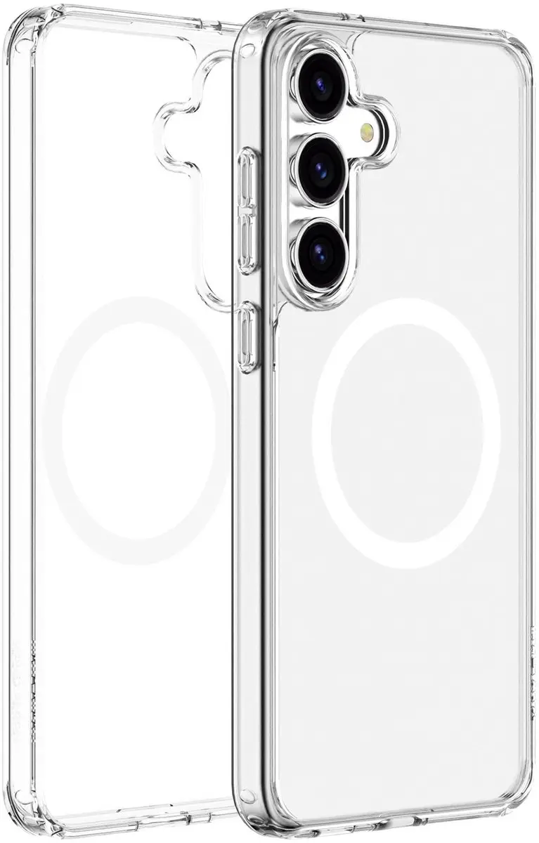 Mobile Origin Easy Case Magsafe Transparant - Samsung Galaxy S25 Fe - 1 Pasje