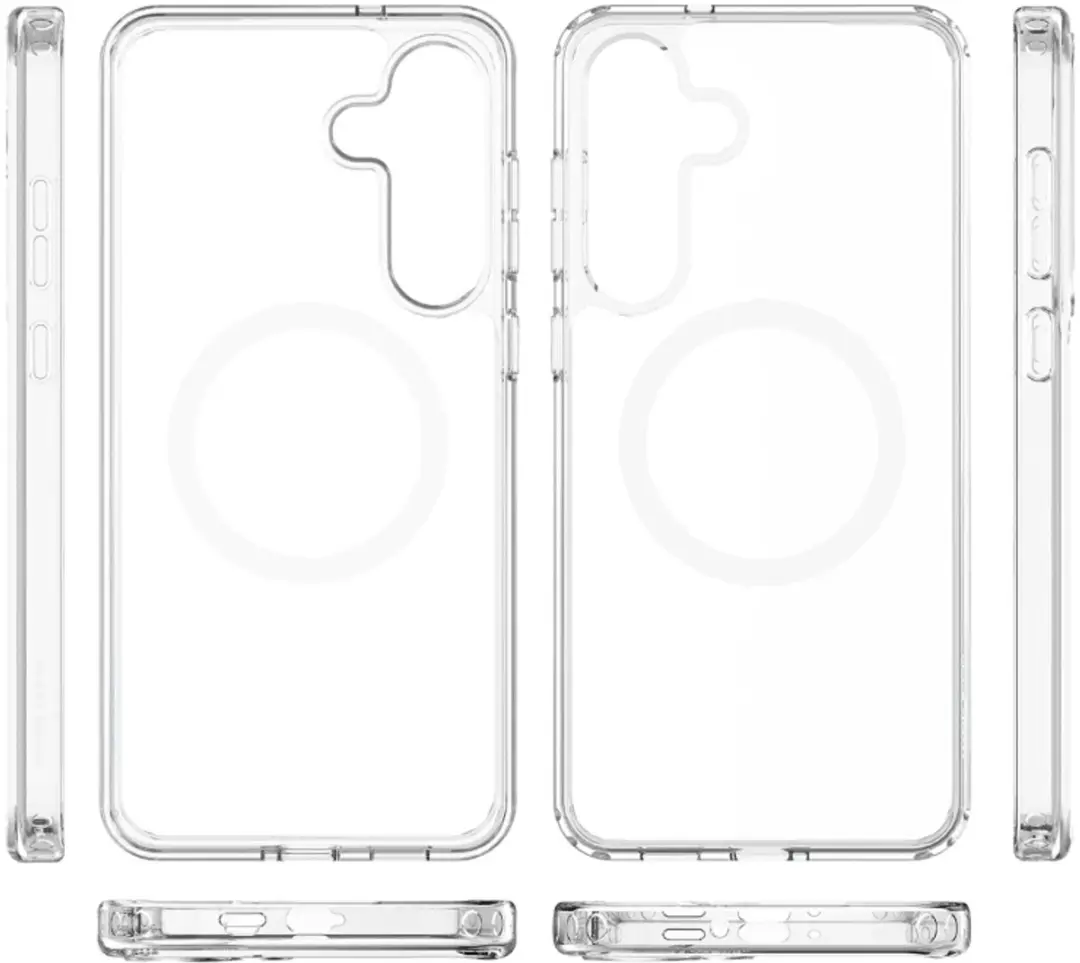 Mobile Origin Easy Case Magsafe Transparant - Samsung Galaxy S25 Fe - 1 Pasje