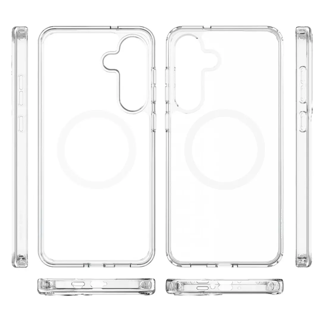 Mobile Origin Easy Case Magsafe Transparant - Samsung Galaxy S25 Fe - 1 Pasje