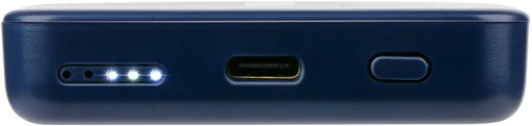 Grundig Powerbank 5000mAh - MagSafe Blauw - afbeelding 2 van 5