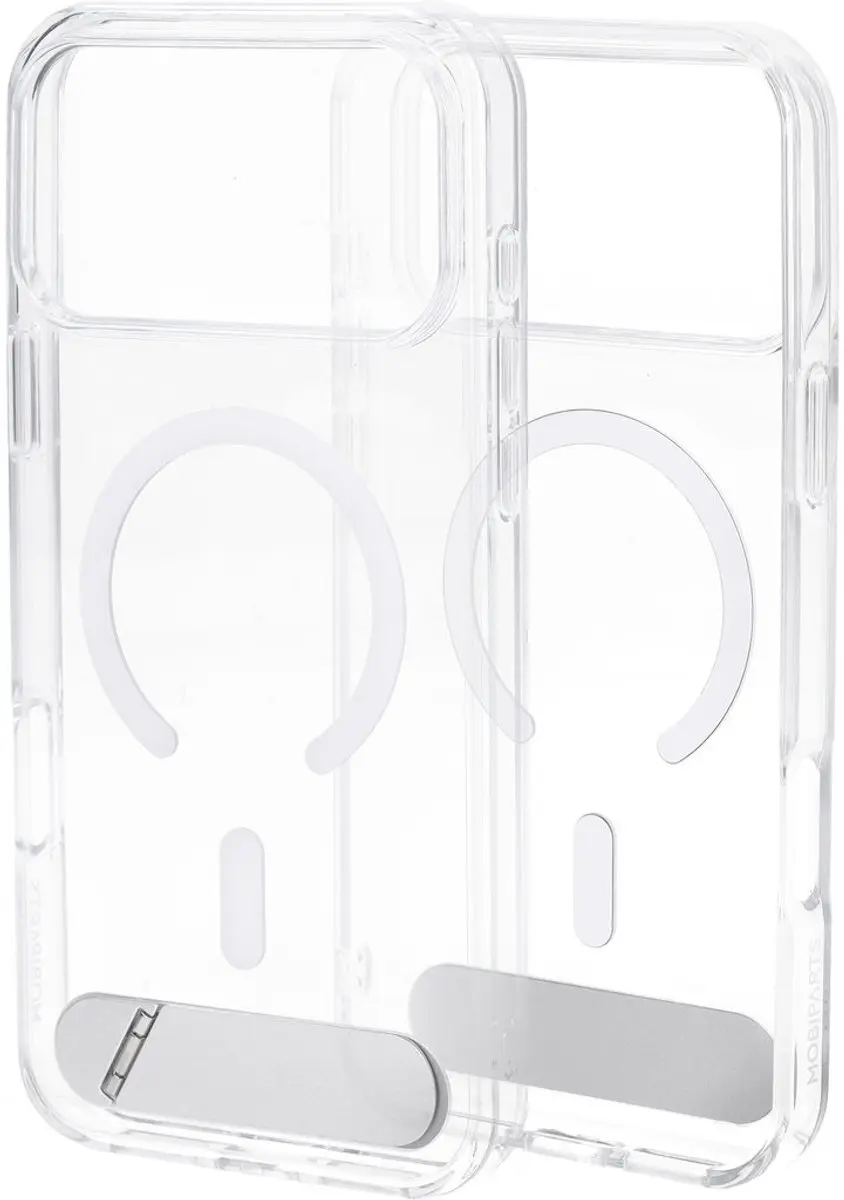 Mobiparts MP-132889 Hoesje iPhone 18 Pro Max - Hardcover MagSafe - Transparant - afbeelding 2 van 4