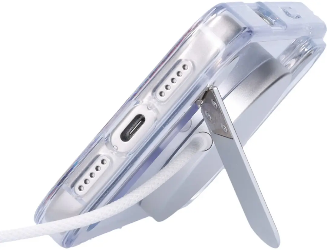 Mobiparts MP-132889 Hoesje iPhone 18 Pro Max - Hardcover MagSafe - Transparant - afbeelding 4 van 4