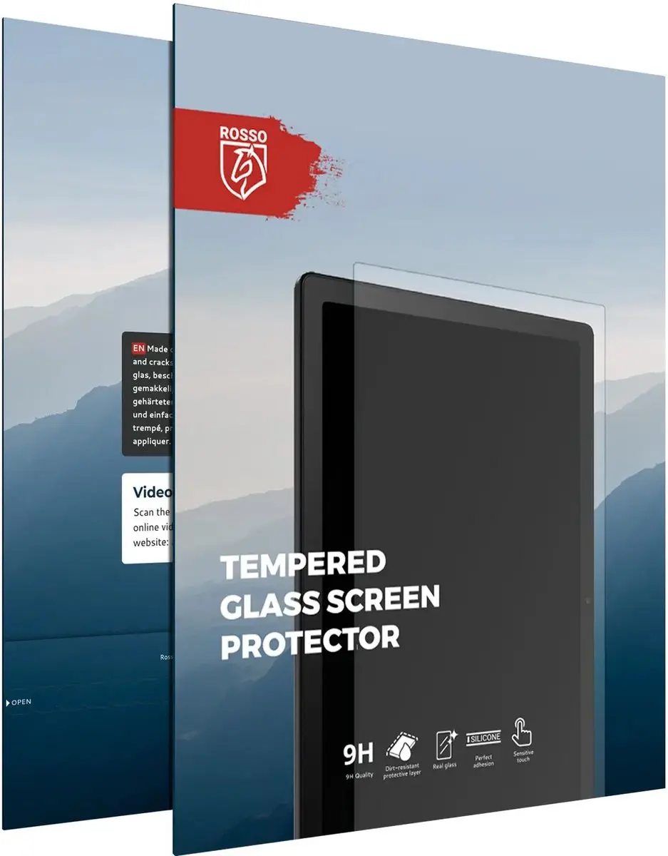 Rosso 260051 Privacy Scherm iPad Pro 13" 2024 - 9H Glas - Transparant - afbeelding 6 van 6