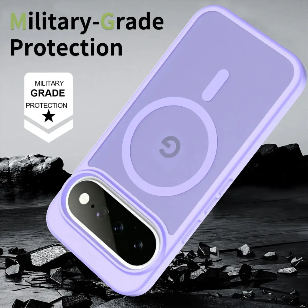 Selected by GSMpunt Google Pixel 11 Hybrid Back Cover - Paars - afbeelding 4 van 6