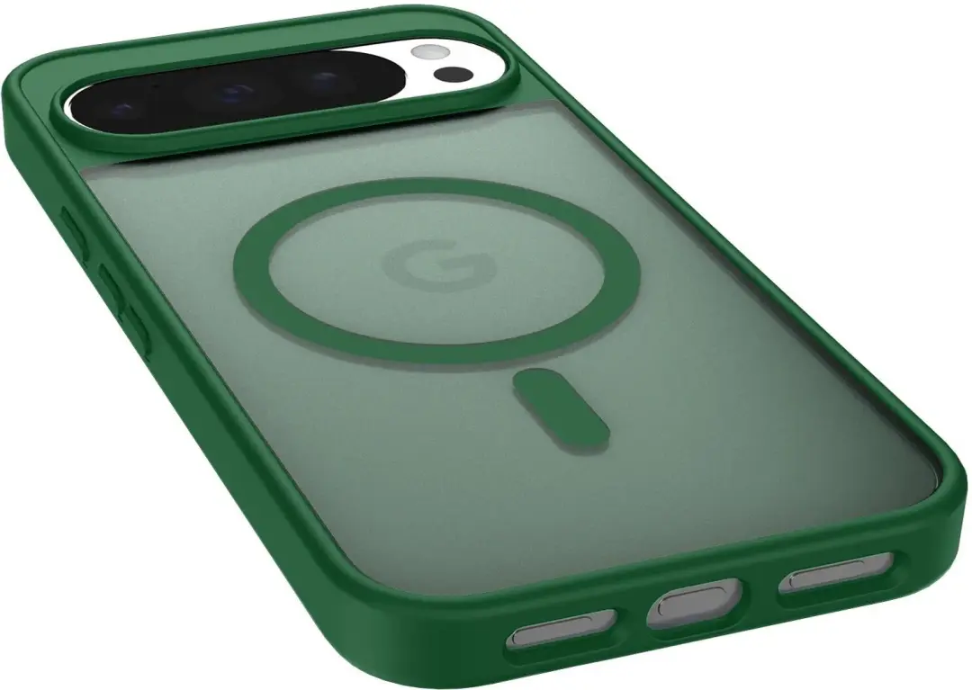 Selected by GSMpunt Google Pixel 11 Pro XL Hybrid Hoesje - Groen - MagSafe - afbeelding 5 van 6