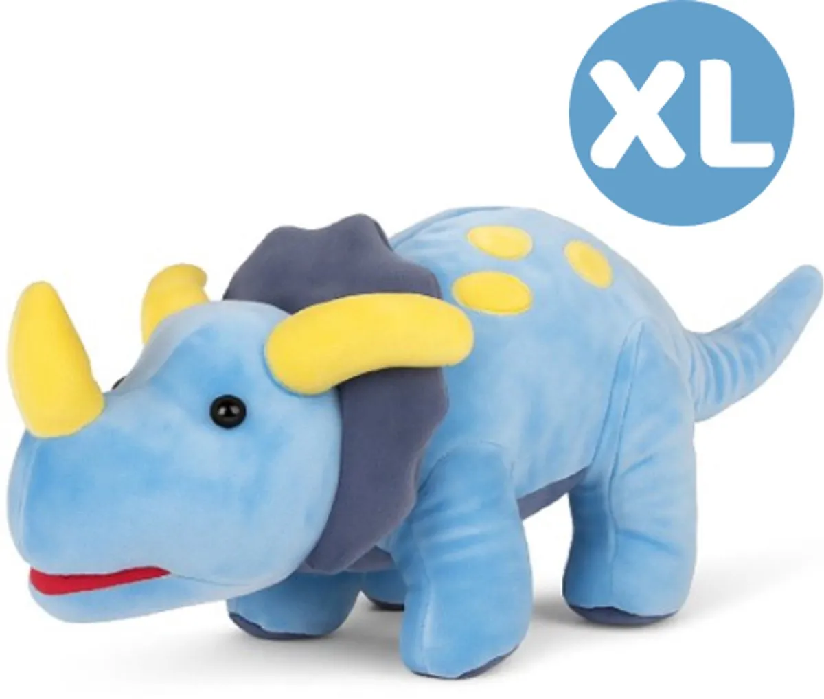 Topknuffels Triceratops Blauw