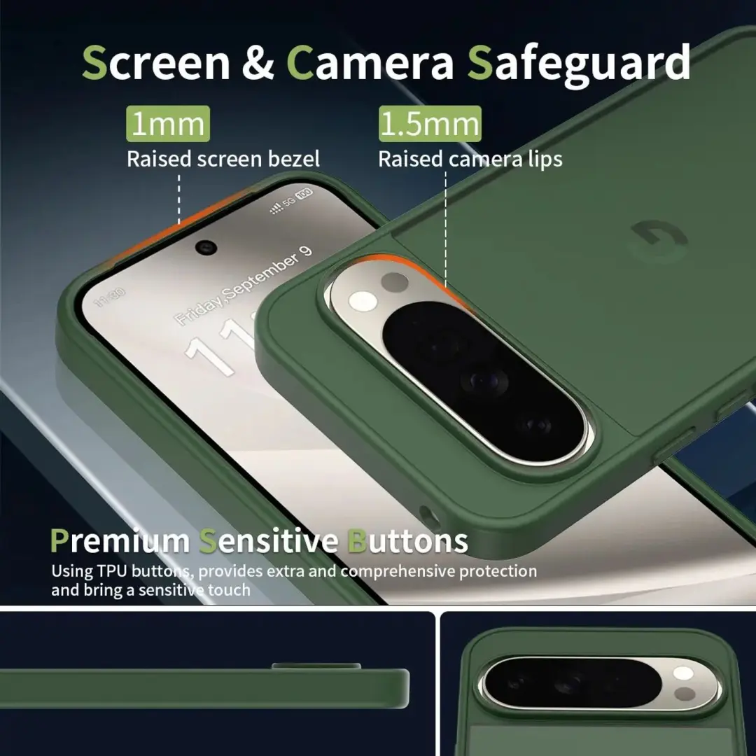 Selected Hoesje Google Pixel 11 Pro XL - Groen - afbeelding 5 van 5