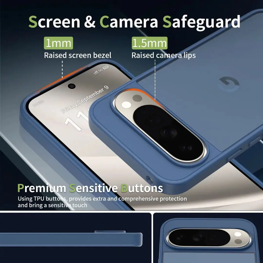 Selected by GSMpunt.nl Hoesje Google Pixel 11 Pro XL - Blauw - afbeelding 6 van 6