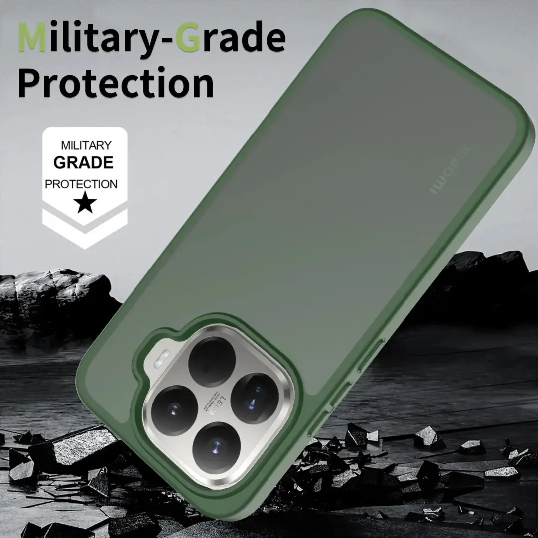 Selected Hoesje Xiaomi 17T Pro Groen - Matte Back Cover - afbeelding 3 van 6