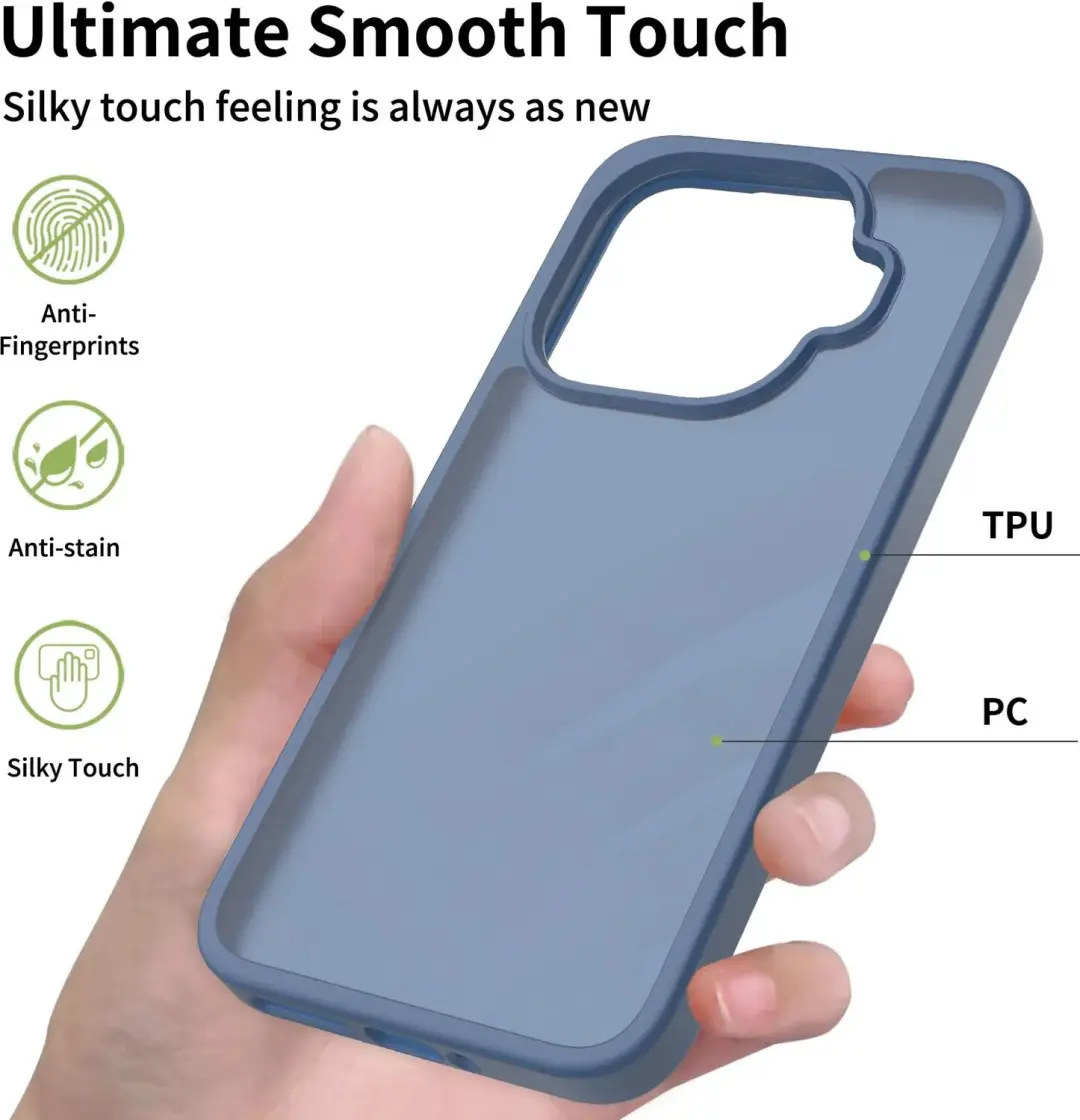 Selected Hoesje Xiaomi 17T Pro - Matte Blauw - afbeelding 5 van 6