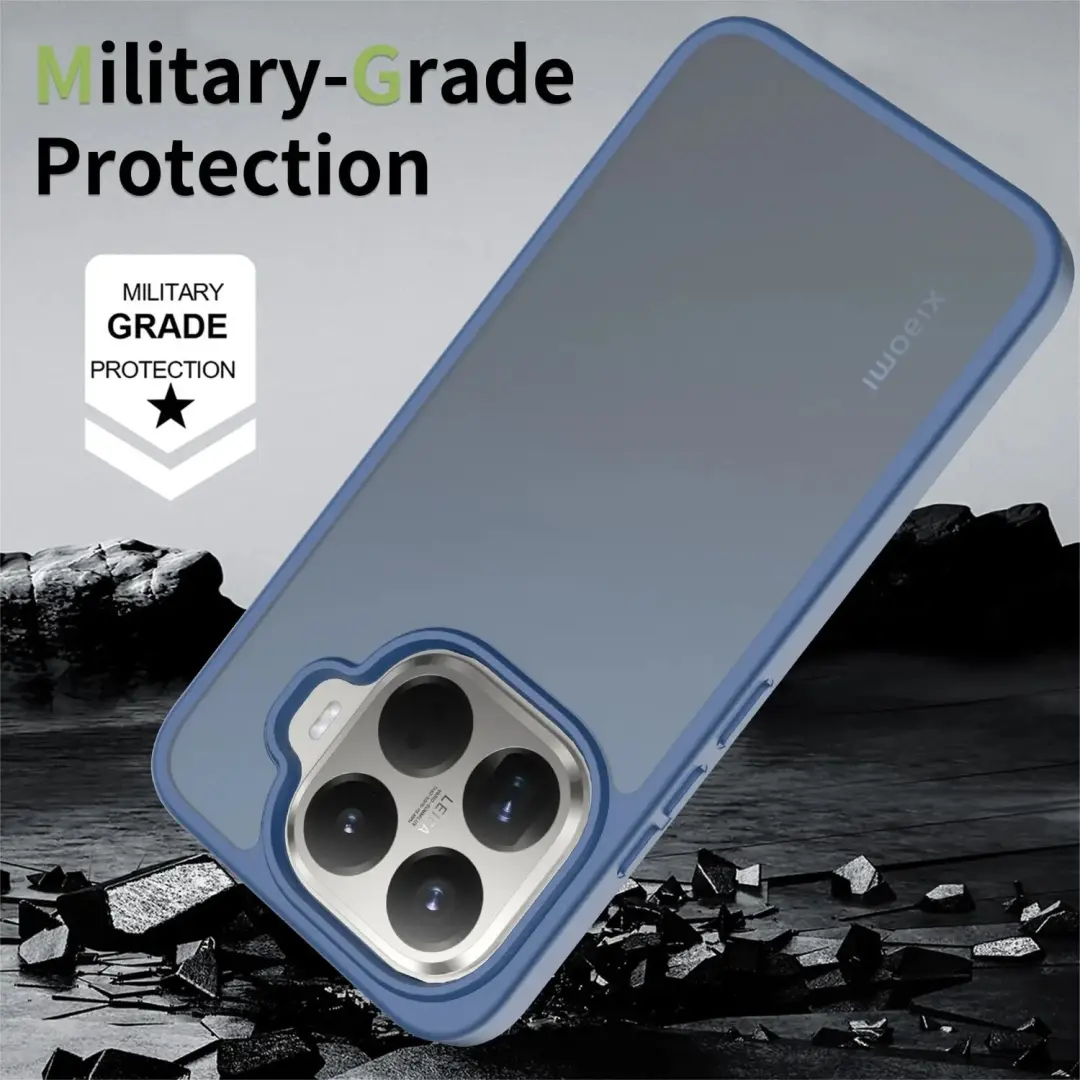 Selected Hoesje Xiaomi 17T Pro - Matte Blauw - afbeelding 4 van 6