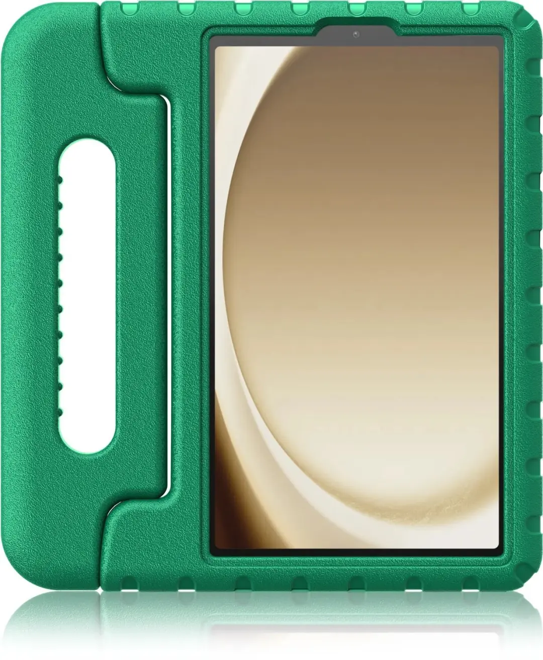 HappyCase Kinder Tablethoes Samsung Galaxy Tab A11/A9 Plus - Donker Groen - afbeelding 3 van 6