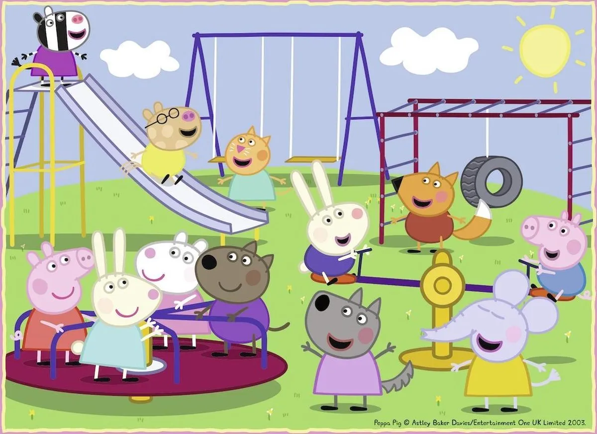 Ravensburger Peppa Pig 4-in-1 Puzzels - 12/16/20/24 Stuks