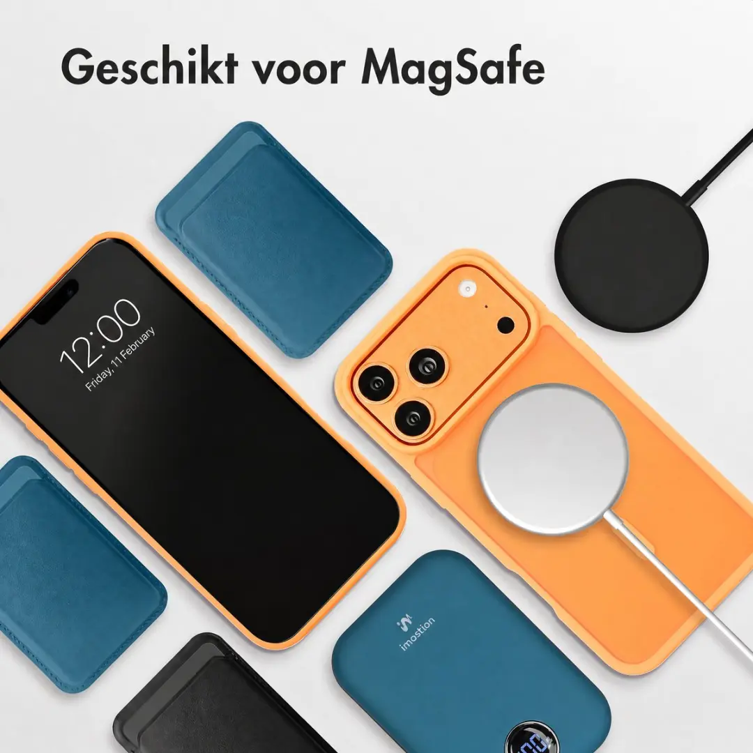 Imoshion Hoesje iPhone 18 Pro/17 Pro - Oranje MagSafe - afbeelding 6 van 6