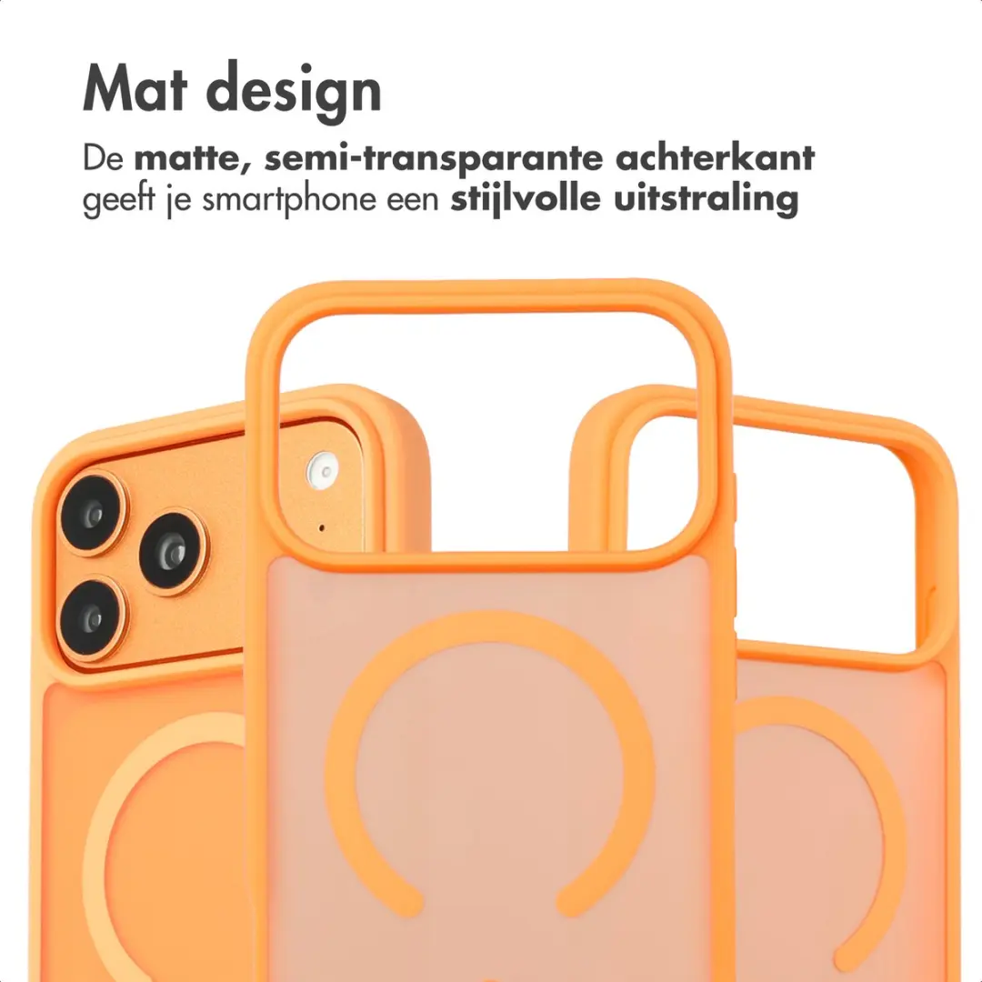 Imoshion Hoesje iPhone 18/17 Pro Max - Oranje MagSafe - afbeelding 2 van 6