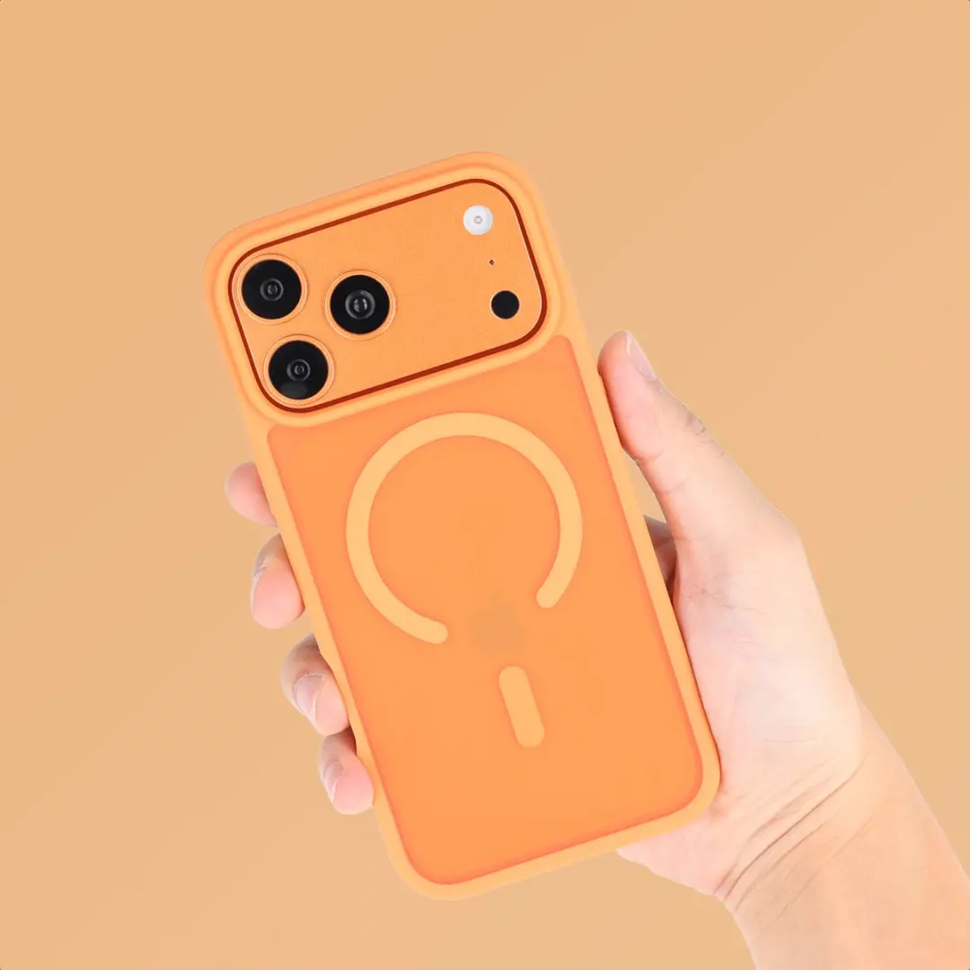 Imoshion Hoesje iPhone 18/17 Pro Max - Oranje MagSafe - afbeelding 4 van 6