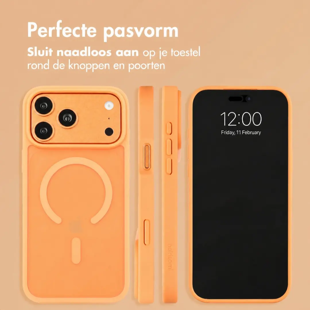 Imoshion Hoesje iPhone 18/17 Pro Max - Oranje MagSafe - afbeelding 6 van 6