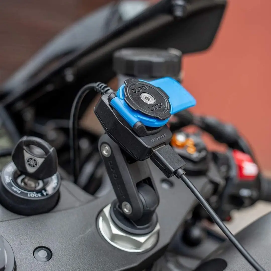Quad Lock QLA-MOT-USB Motorfiets USB Oplader - Zwart - afbeelding 5 van 6