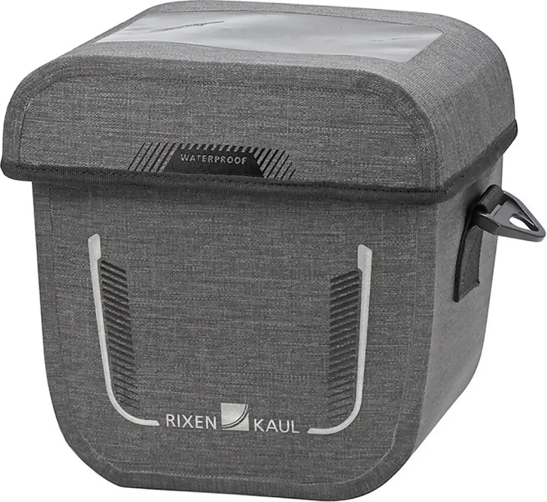 KLICKfix Stuurtas Aventour Compact Waterproof 3L Grijs