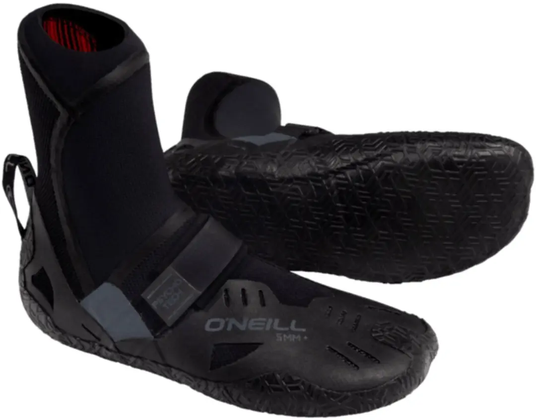 2026 O'Neill Psycho Tech 5mm + Round Toe Neoprene Boots